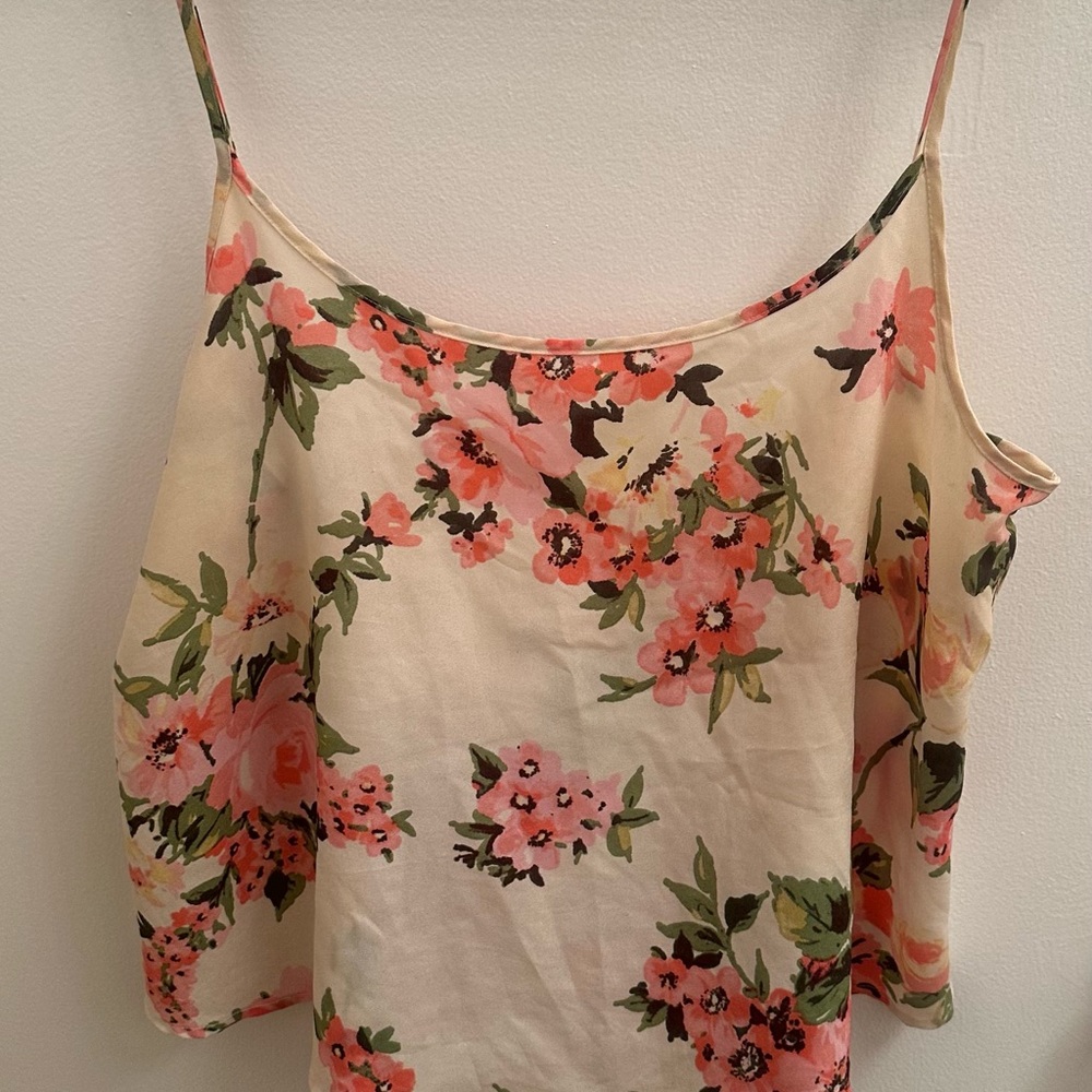 Floral Print Women's Top